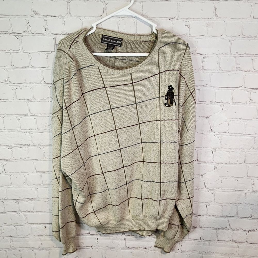 Men's David Taylor sweater, size XXL